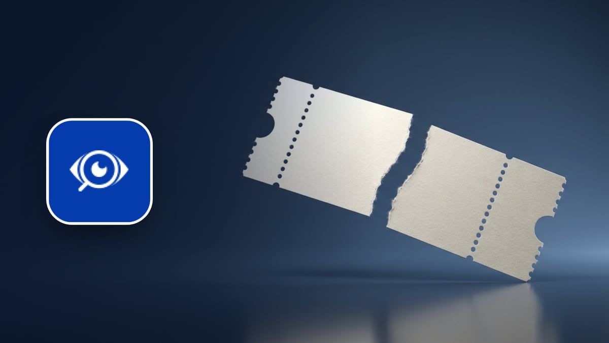 AdSpy icon beside a laptop showing an ad library grid and a discount tag